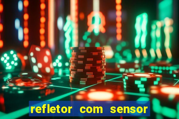 refletor com sensor noturno como instalar